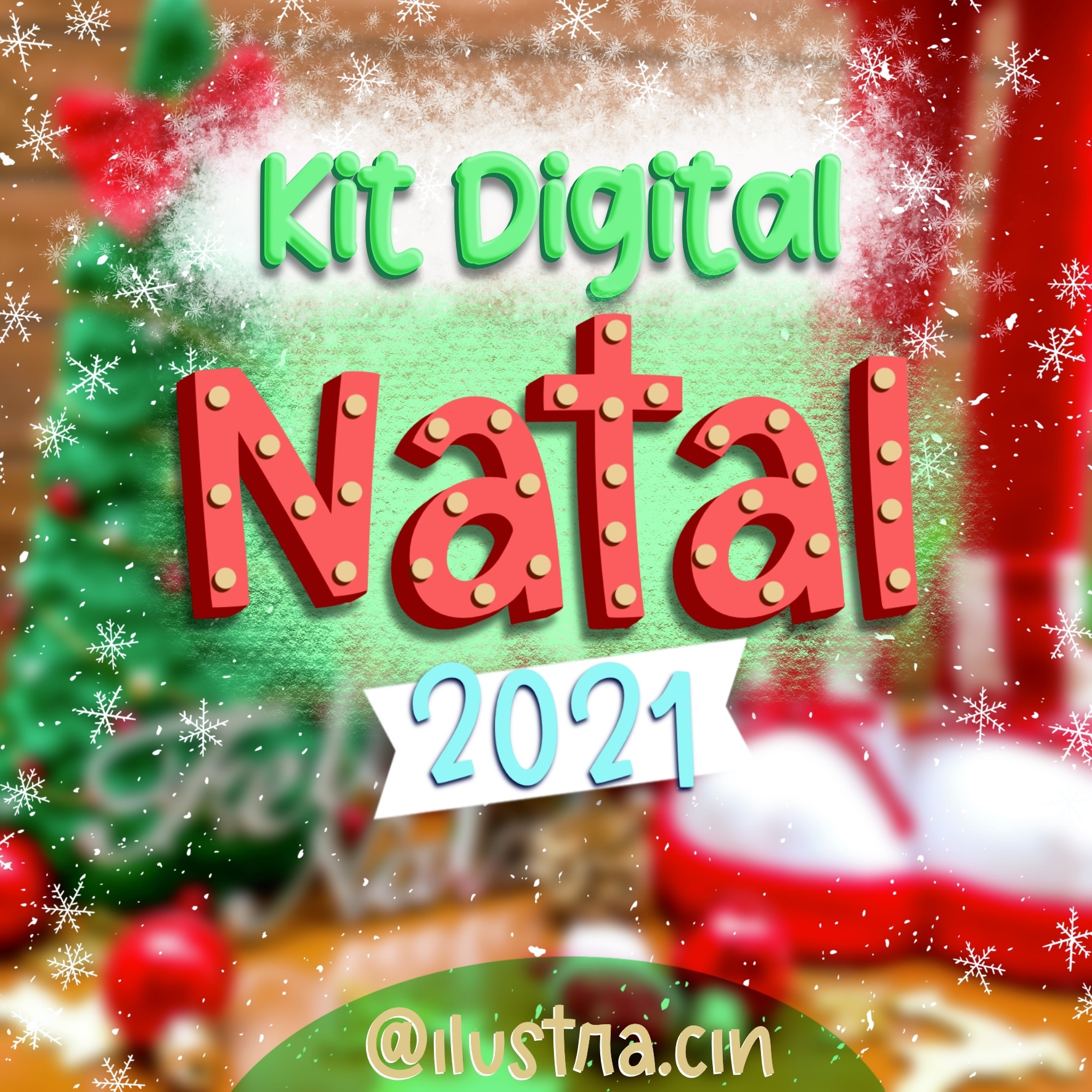 Kit Arquivo Digital em PNG Natal 4