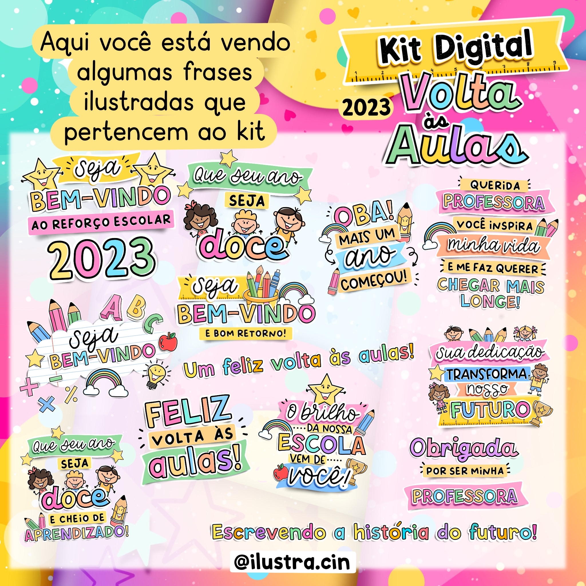 Kit Digital Volta às Aulas 2021 – Ilustra.Cin